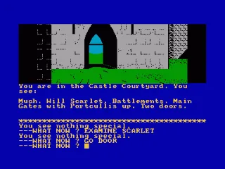 Robin of Sherwood - The Touchstones of Rhiannon — Amstrad CPC — скриншот