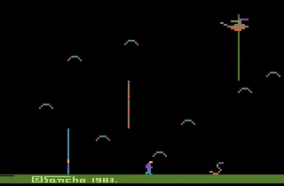 Stunt Man (USA) — Atari 2600 — скриншот
