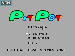 Fushigi no Oshiro Pit Pot (Japan) (En) — Sega Master System — скриншот