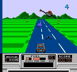 RoadBlasters (USA) — Денди/Nintendo — скриншот