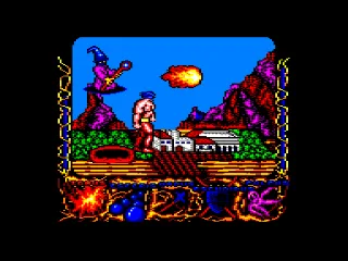 Power and Magic — Amstrad CPC — скриншот