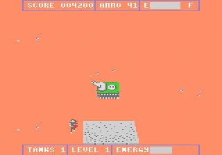 Tank Command (USA) — Atari 7800 — скриншот