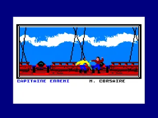Pirates — Amstrad CPC — скриншот