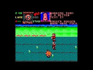 Viz - The Computer Game — Amstrad CPC — скриншот