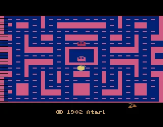 Ms. Pac-Man (USA) — Atari 2600 — скриншот