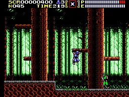 Ninja Gaiden (Europe, Brazil) (En) — Sega Master System — скриншот
