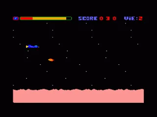 War Space — Amstrad CPC — скриншот