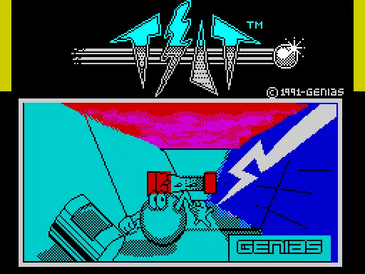 Tilt — ZX Spectrum — скриншот