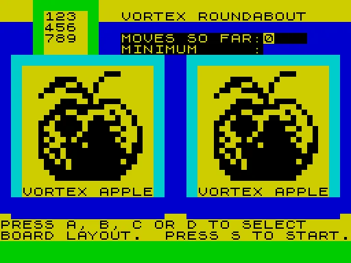 Quartet — ZX Spectrum — скриншот