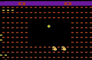 Sssnake (USA) — Atari 2600 — скриншот