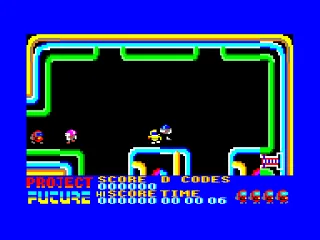Project Future — Amstrad CPC — скриншот