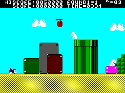 Super Penguin (Korea) (Unl) — Sega Master System — скриншот