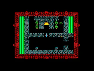 Secret du Tombeau, Le — Amstrad CPC — скриншот
