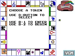 Monopoly (USA, Europe) (Rev A) — Sega Master System — скриншот