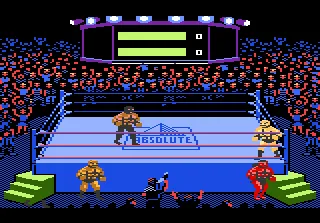 Title Match Pro Wrestling (USA) — Atari 7800 — скриншот