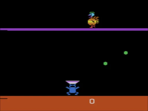 Eggomania (USA) — Atari 2600 — скриншот