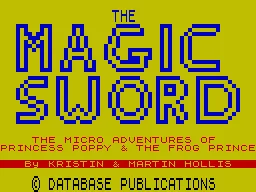 The Magic Sword — ZX Spectrum — скриншот