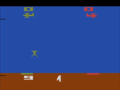 Sky Diver ~ Dare Diver (USA) — Atari 2600 — скриншот