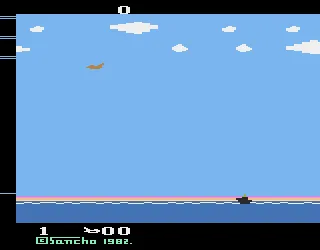 Seahawk (Europe) — Atari 2600 — скриншот