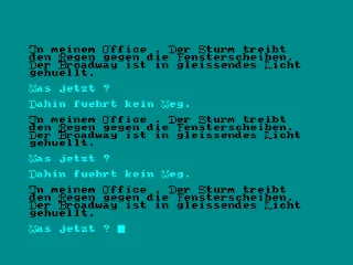 Auftrag in der Bronx — Amstrad CPC — скриншот