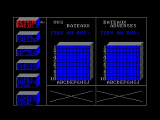 Subsunk — Amstrad CPC — скриншот