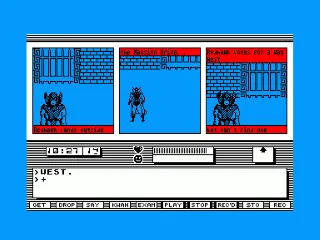 Redhawk II - Kwah! — Amstrad CPC — скриншот
