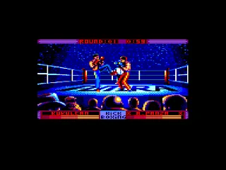 Panza Kick Boxing — Amstrad CPC — скриншот
