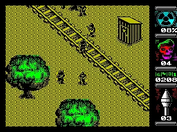 Komando 2 — ZX Spectrum — скриншот