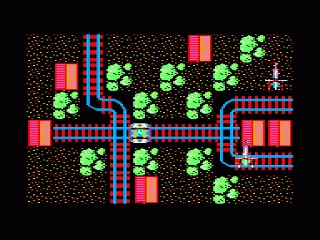 Transx — Amstrad CPC — скриншот