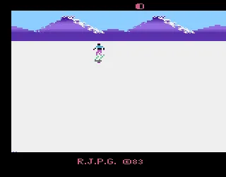 Ski Hunt (Europe) — Atari 2600 — скриншот