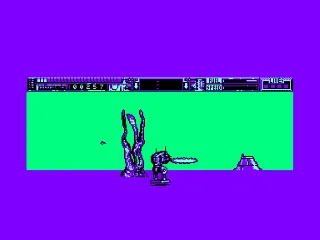 Thunder Burner — Amstrad CPC — скриншот