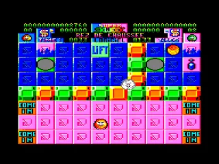 Super Skweek — Amstrad CPC — скриншот