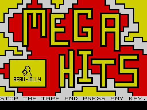 10 Mega Hits — ZX Spectrum — скриншот
