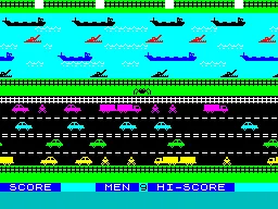 10 Juegos I — ZX Spectrum — скриншот