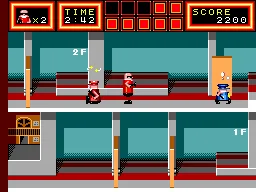 Bonanza Bros. (Europe, Brazil) (En) — Sega Master System — скриншот