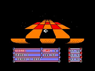 Trailblazer — Amstrad CPC — скриншот