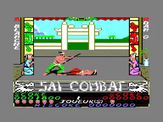 Sai Combat — Amstrad CPC — скриншот