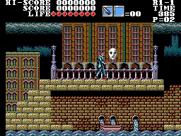 Master of Darkness (Europe, Brazil) (En) — Sega Master System — скриншот