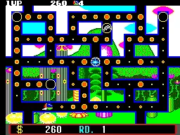 Fantasy Zone - The Maze (USA, Europe, Brazil) (En) — Sega Master System — скриншот