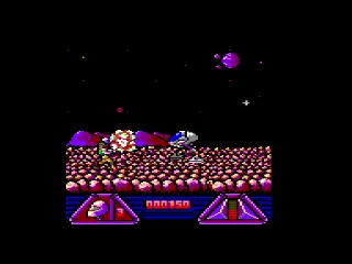 Sideral War — Amstrad CPC — скриншот