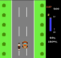 Zippy Race (Japan) — Денди/Nintendo — скриншот