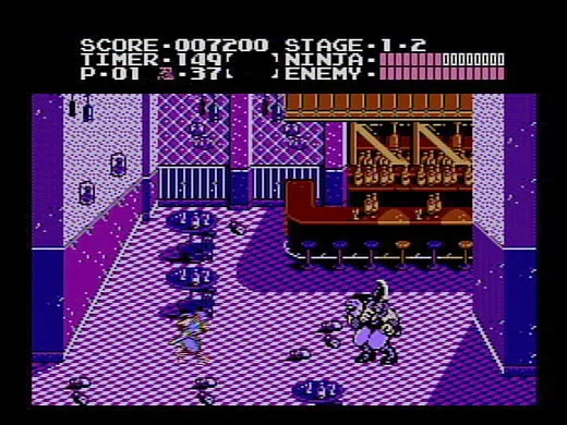 Ninja Gaiden (USA) — Денди/Nintendo — скриншот