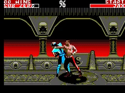 Mortal Kombat II (Europe, Brazil) (En) — Sega Master System — скриншот