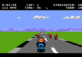 Motor Psycho (USA) — Atari 7800 — скриншот