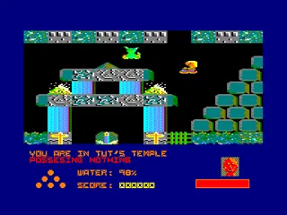Tut's Pyramid — Amstrad CPC — скриншот