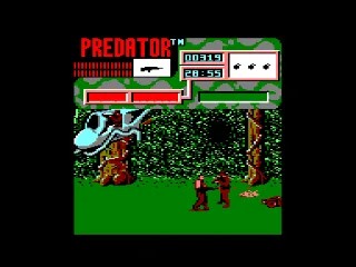Predator — Amstrad CPC — скриншот