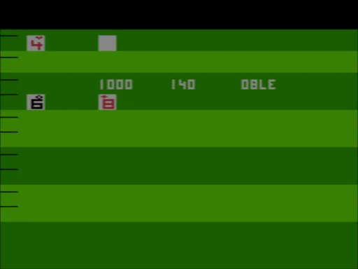 Casino (Europe) — Atari 2600 — скриншот