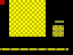 Sprite Designer — ZX Spectrum — скриншот