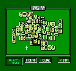 Shanghai II (Japan) — Денди/Nintendo — скриншот