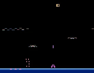 Demon Attack (USA) (Rev 1) — Atari 2600 — скриншот